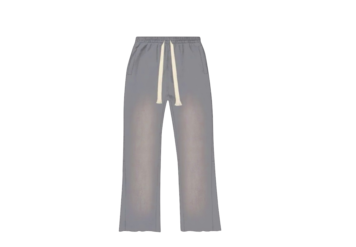 Acid Washed Flare Sweatpants