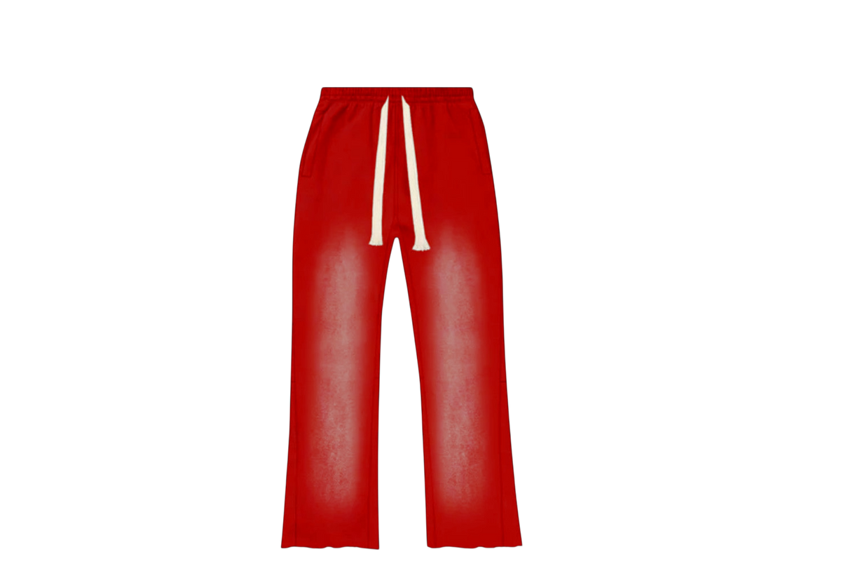 Acid Washed Flare Sweatpants